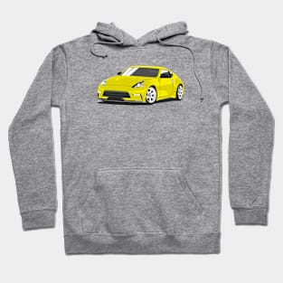 Yellow Nissan 370z Hoodie